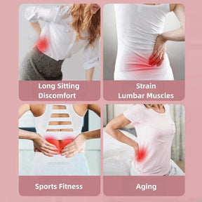 Alivio del dolor de espalda-Almohadilla para Estiramiento de Espalda, Almohada para Cuello, Corrector de Postura, Soporte para Cintura, Masajeador para Relajación de Espalda, Alivio de Dolor en la Hernia de Disco Lumbar"