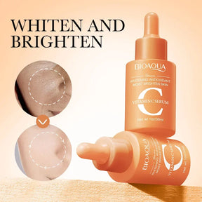 BioLuxe - Kit Facial 3 en 1: Sérum de Vitamina C, Retinol y Ácido Hialurónico para Hidratación, Antienvejecimiento y Aclarado