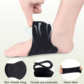 OrtoStep - Plantillas Ortopédicas de Soporte para Arco, Correção de Pés Planos e Alívio da Fascite Plantar