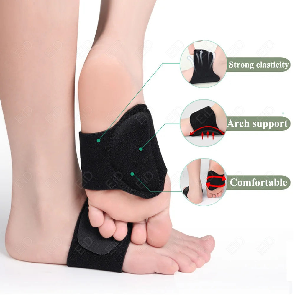 OrtoStep - Plantillas Ortopédicas de Soporte para Arco, Correção de Pés Planos e Alívio da Fascite Plantar