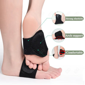 OrtoStep - Plantillas Ortopédicas de Soporte para Arco, Correção de Pés Planos e Alívio da Fascite Plantar