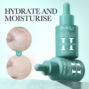 BioLuxe - Kit Facial 3 en 1: Sérum de Vitamina C, Retinol y Ácido Hialurónico para Hidratación, Antienvejecimiento y Aclarado